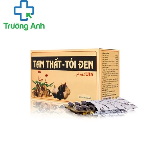 Tam Thất - Tỏi Đen Anti Uta - Giúp tăng cường sức đề kháng hiệu quả