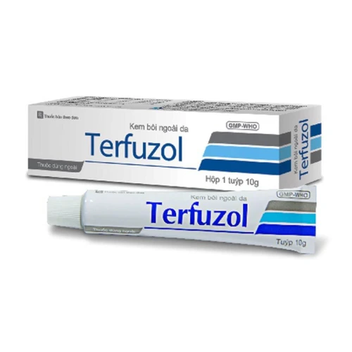 Terfuzol - Giúp điều trị nhiễm khuẩn ở da hiệu quả (3 hộp)