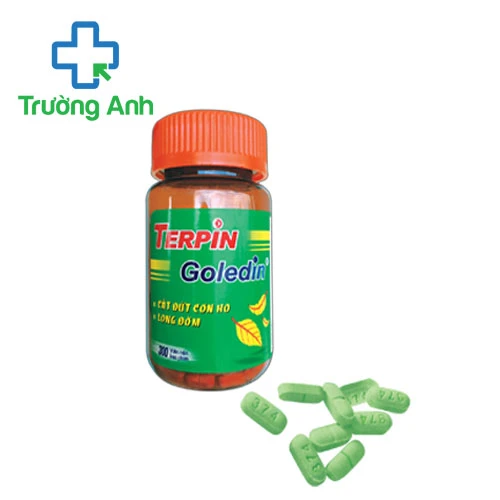 Terpin Goledin extra Usa-Nic Pharma (200 viên) - Thuốc giảm ho long đờm hiệu quả