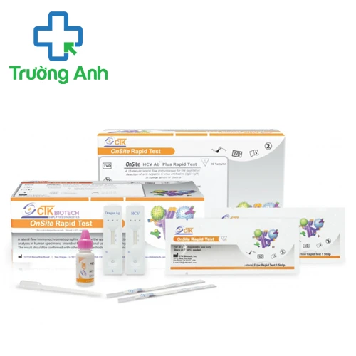 Test giang mai CTK Biotech (dạng que) hộp 30 test của Mỹ