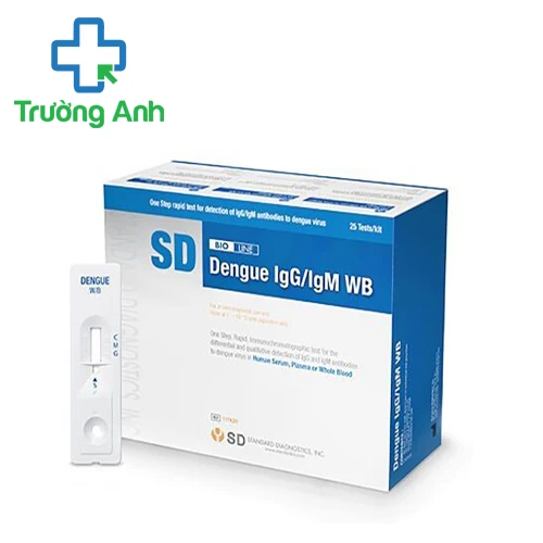 Test sốt xuất huyết SD Dengue IgG/IgM WB của Hàn Quốc