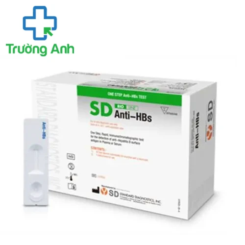 Test viêm gan B SD Anti-HBs của Standard Diagnostics, Hàn Quốc