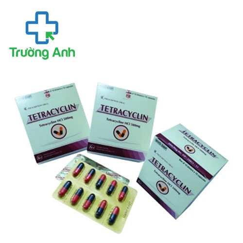 Tetracyclin 500mg Khapharco - Thuốc điều trị nhiễm khuẩn hiệu quả