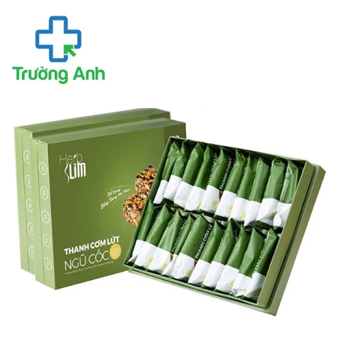 Thanh cơm lứt ngũ cốc rong biển Đông Trùng Hạ Thảo Herbslim - Bổ sung dinh cho cơ thể