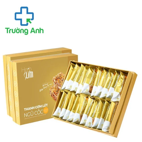 Thanh cơm lứt ngũ cốc chà bông Đông Trùng Hạ Thảo Herbslim - Bổ sung dinh dưỡng hiệu quả