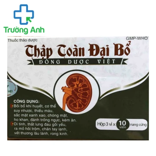 Thập toàn đại bổ Đông Dược Việt - Giúp bồi bổ khí huyết, cơ thể suy nhược