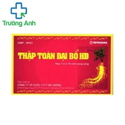 Thập toàn đại bổ HĐ - Giúp bổ khí huyết hiệu quả