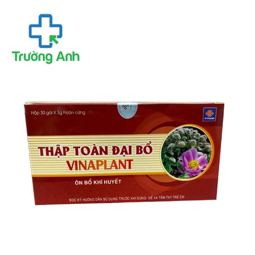 Thập toàn đại bổ Vinaplant (hoàn cứng) - Viên uống bồi bổ khí huyết