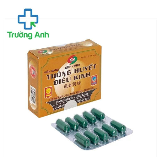 Thông Huyết Điều Kinh - Thuốc giảm mụn, nhuận tràng, điều hòa kinh nguyệt