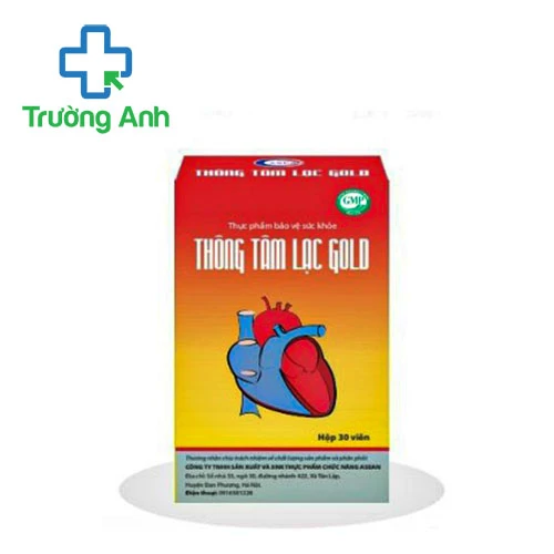 Thông tâm lạc Gold - Hỗ trợ tăng cường sức khỏe tim mạch