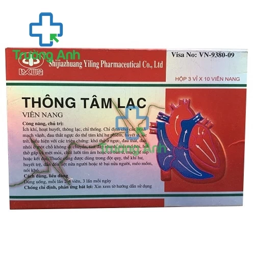 Thông tâm lạc Shijiazhuang - Giúp điều trị các bệnh mạch vàng, đau thắt ngực hiệu quả