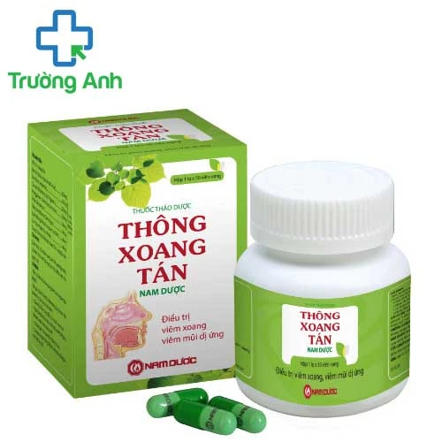 Thông xoang tán (viên uống) - Giúp điều viêm xoang hiệu quả