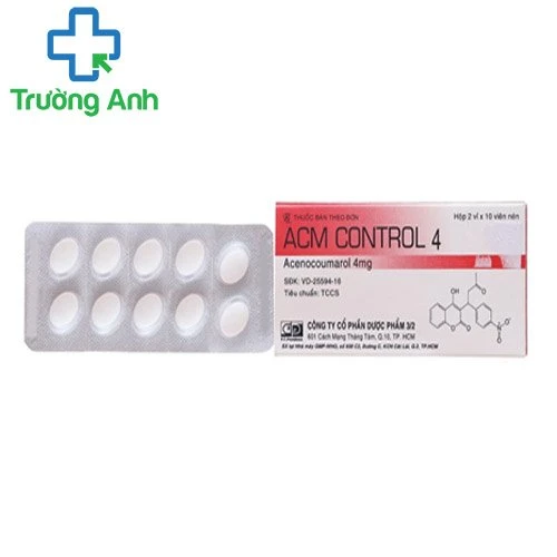 ACM Control 4 - Thuốc điều trị bệnh tim mạch hiệu quả của F.T.PHARMA