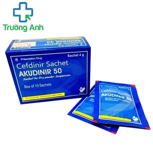 Akudinir 50 - Thuốc điều trị nhiễm khuẩn hiệu quả của Ấn Độ