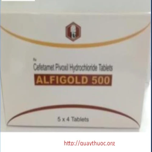 Alfigold 500mg - Thuốc điều trị nhiễm khuẩn hiệu quả