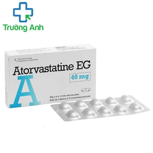 ATORVASTATINE EG 40mg - Thuốc điều trị mỡ máu cao của Pymepharco