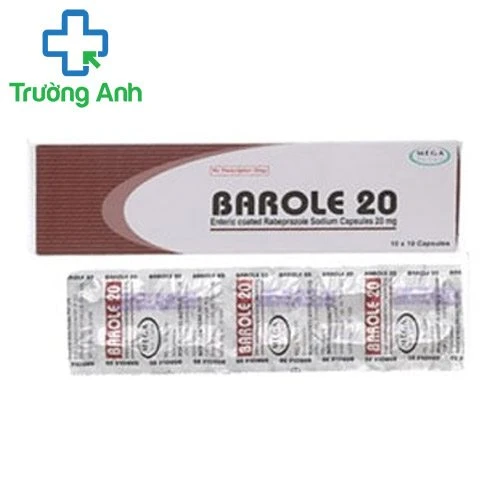 Barole 20mg - Thuốc điều trị viêm loét dạ dày, tá tràng hiệu quả của Úc