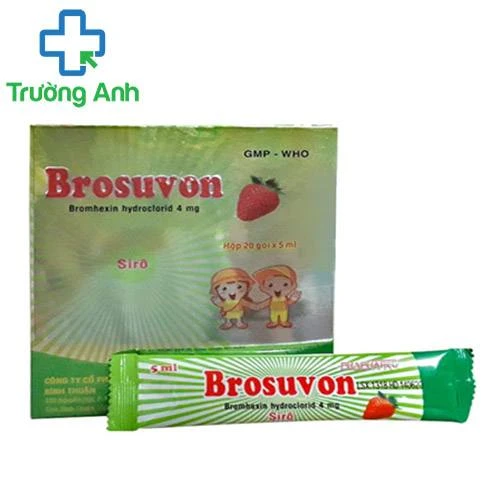 Brosuvon 4mg Phapharco - thuốc điều trị bệnh đường hô hấp