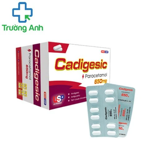 CADIGESIC 650 USP (viên trắng) - Thuốc giảm đau, hạ sốt hiệu quả