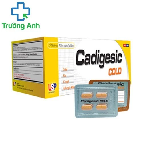 CADIGESIC COLD USP - Thuốc giảm đau hạ sốt hiệu quả