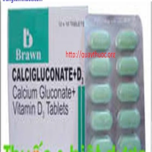 Calcigluconate+D3 - Thực phẩm hỗ trợ điều trị loãng xương hiệu quả