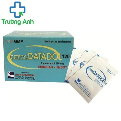 Ceteco datadol 120 - Thuốc giảm đau hạ sốt hiệu quả của Foripharm