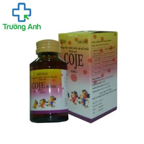 Coje - Thuốc giảm các triệu chứng ho hiệu quả