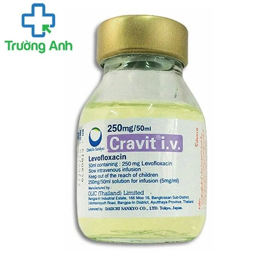 Cravit 250mg I.V. - Thuốc điều trị nhiễm khuẩn hiệu quả