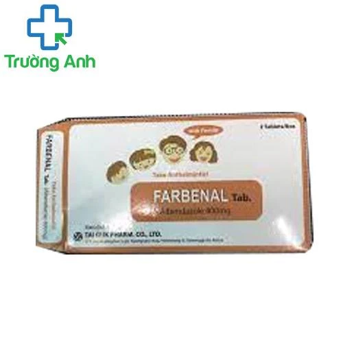 Farbenal Tab. - Thuốc điều trị ký sinh trùng đường ruột Korea