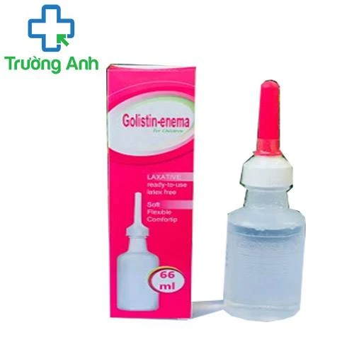 Golistin-enema for children - Thuốc thụt hậu môn trực tràng hiệu quả