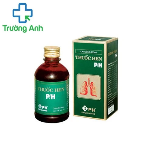 Thuốc hen P/H - Giúp điều trị hen phế quản hiệu quả