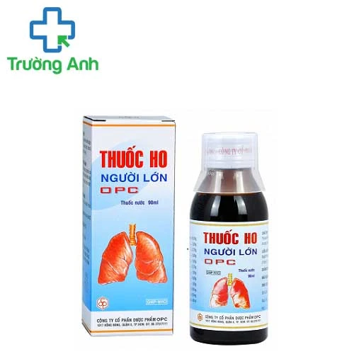 Thuốc ho người lớn OPC - Giúp điều trị viêm nhiễm đường hô hấp hiệu quả