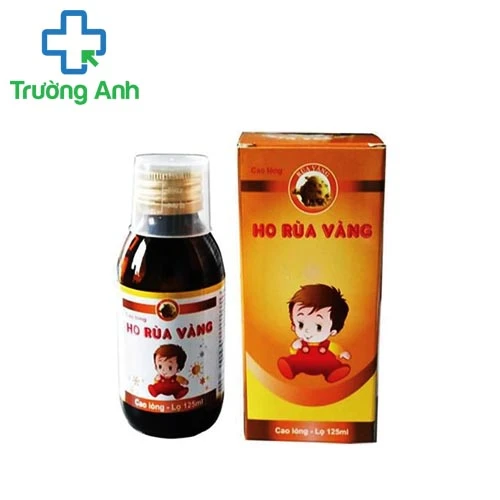 Thuốc Ho rùa vàng 125ml - Thuốc trị ho hiệu quả của HDPHARMA