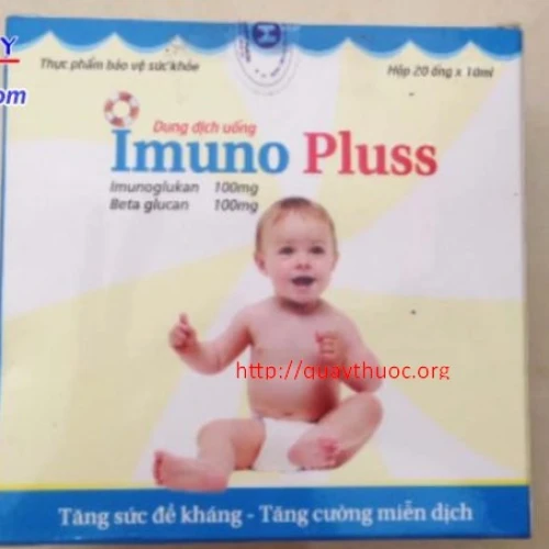 Imuno Pluss - Thực phẩm chức năng tăng cường sức khỏe hiệu quả