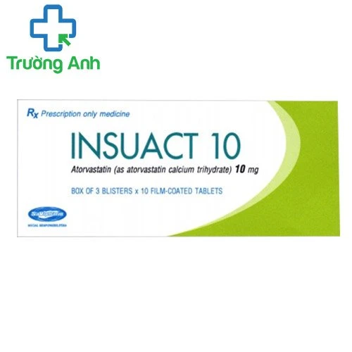 Insuact 10 - Thuốc điều trị tăng cholesterol máu hiệu quả của Savipharm