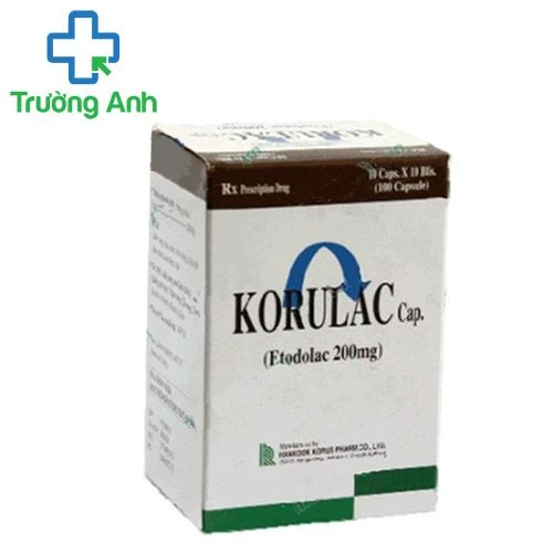 Korulac 200mg - Thuốc chống viêm hiệu quả