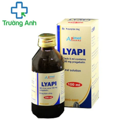 Lyapi 100mg/5ml (chai) - Thuốc điều trị đau thần kinh của Apimed 