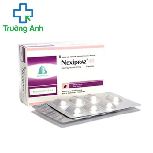 Nexipraz 40mg - Thuốc điều trị viêm loét dạ dày, thực quản hiệu quả của Boston