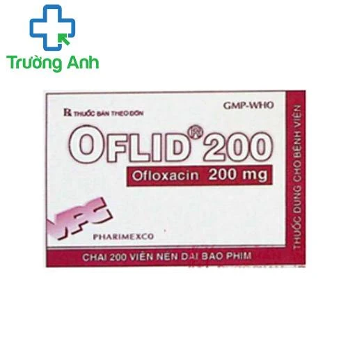 Oflid 200 - Thuốc điều trị nhiễm khuẩn hiệu quả