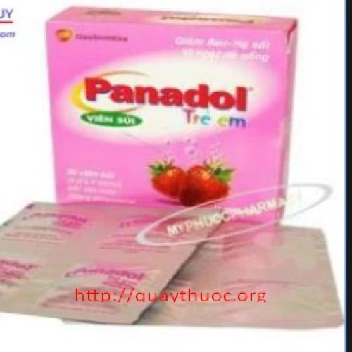 Panadol trẻ em 250mg - Thuốc giảm đau, hạ sốt hiệu quả