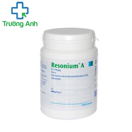 Resonium A - Thuốc điều trị tăng Kali máu cho người suy thận