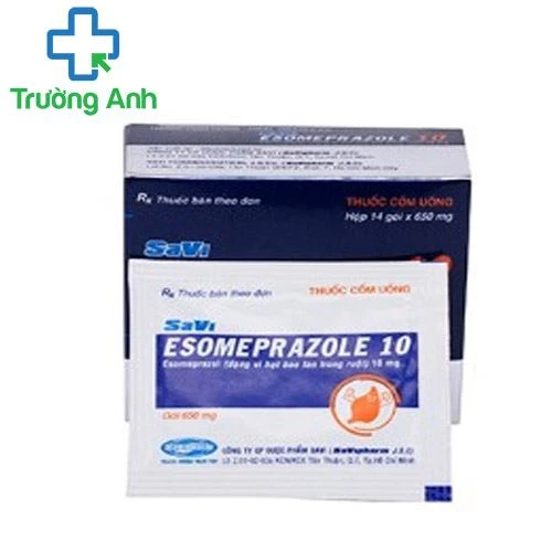 Savi esomeprazole 10mg - Thuốc điều trị trào ngược dạ dày cho trẻ hiệu quả