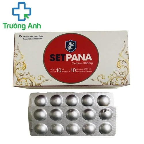 Setpana - Thuốc điều trị nhiễm khuẩn hiệu quả của Hataphar