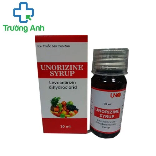 Unorizine syrup - Thuốc chống dị ứng hiệu quả củ Ấn Độ