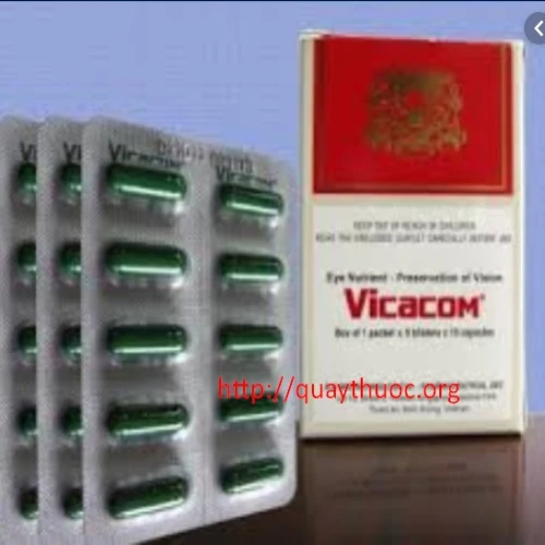 Vicacom - TPCN bổ mắt hiệu quả của dược phẩm ICA