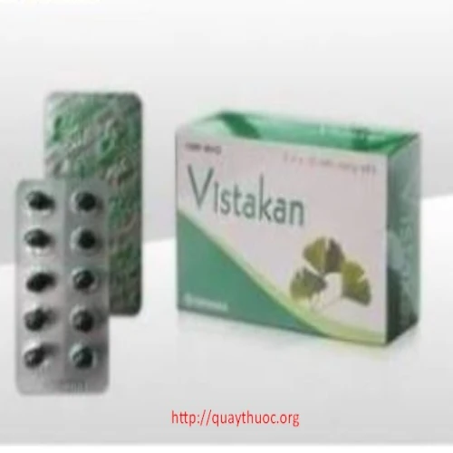 Vistakan 80mg - Thuốc điều trị thiểu năng tuần hoàn não hiệu quả