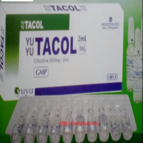 YUYU Tacol 500mg - Thuốc điều trị bệnh não cấp tính hiệu quả của Hàn Quốc