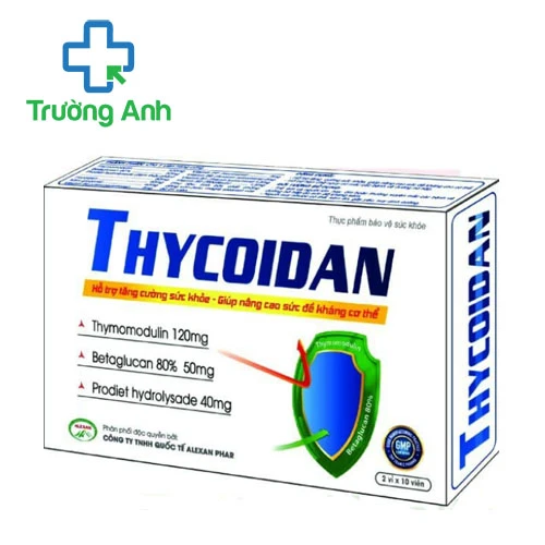 Thycoidan TPP-France - Hỗ trợ tăng cường sức đề kháng cho cơ thể