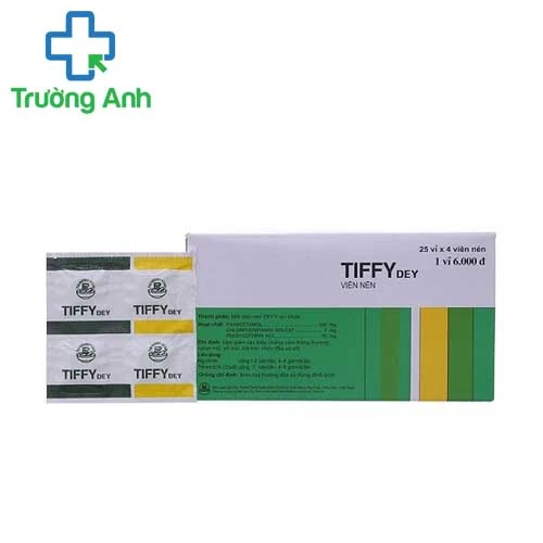 Tiffy Dey - Thuốc điều trị cảm lạnh, cảm cúm hiệu quả 