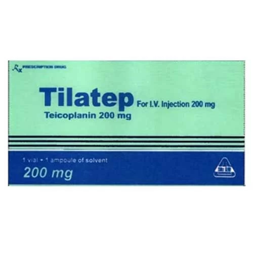 Tilatep for I.V. Injection 200mg - Thuốc điều trị nhiễm khuẩn hiệu quả của Đài Loan